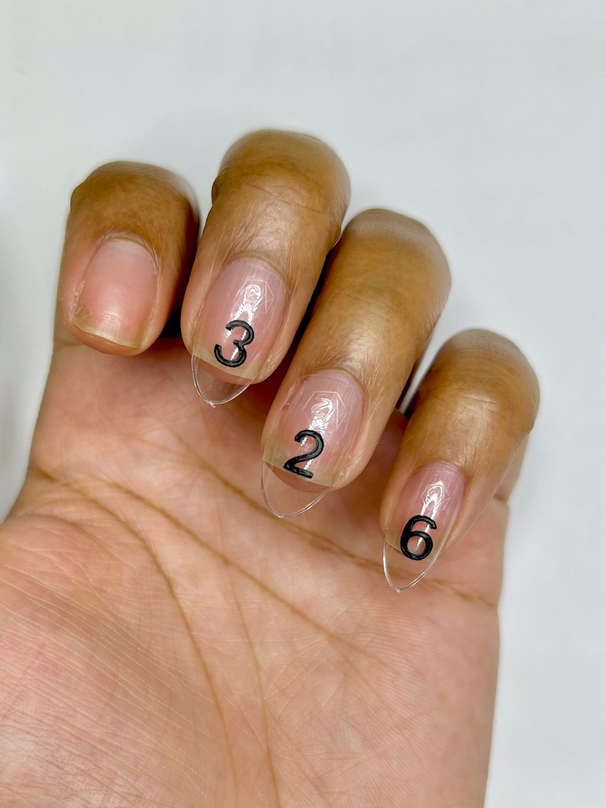 Press On Nail Sizing Kit
