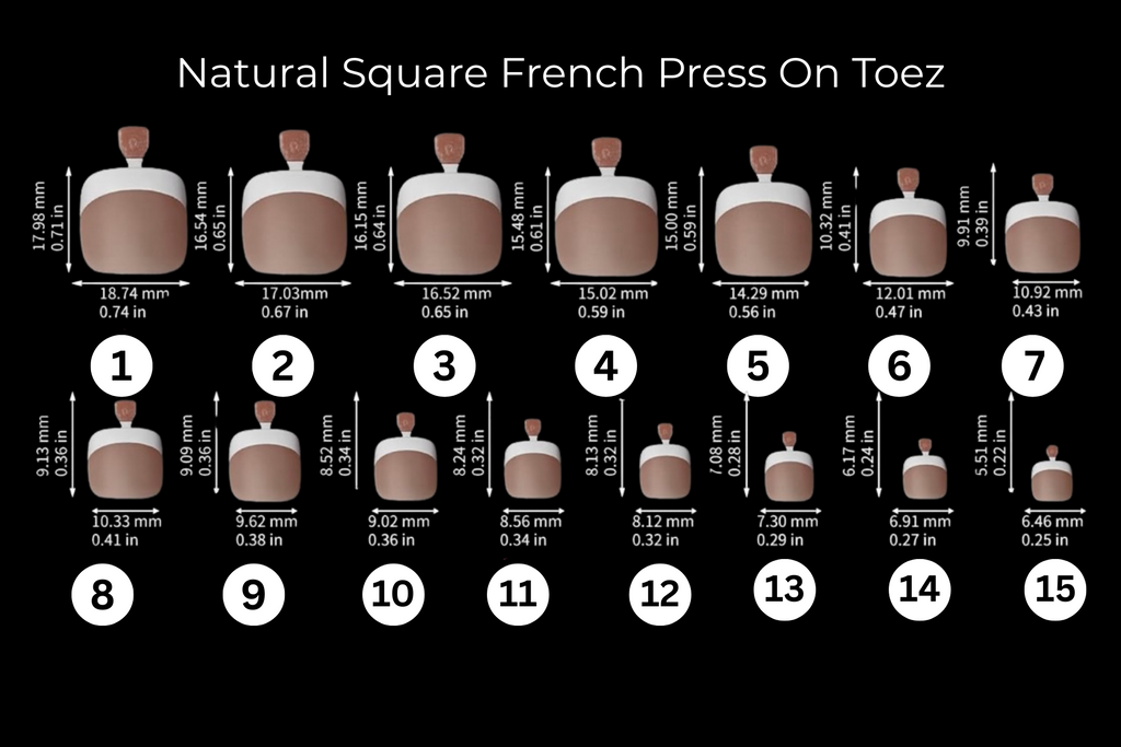 French Tip Toez
