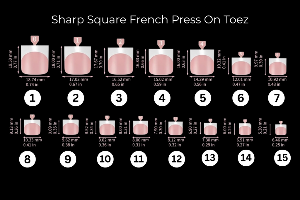French Tip Toez
