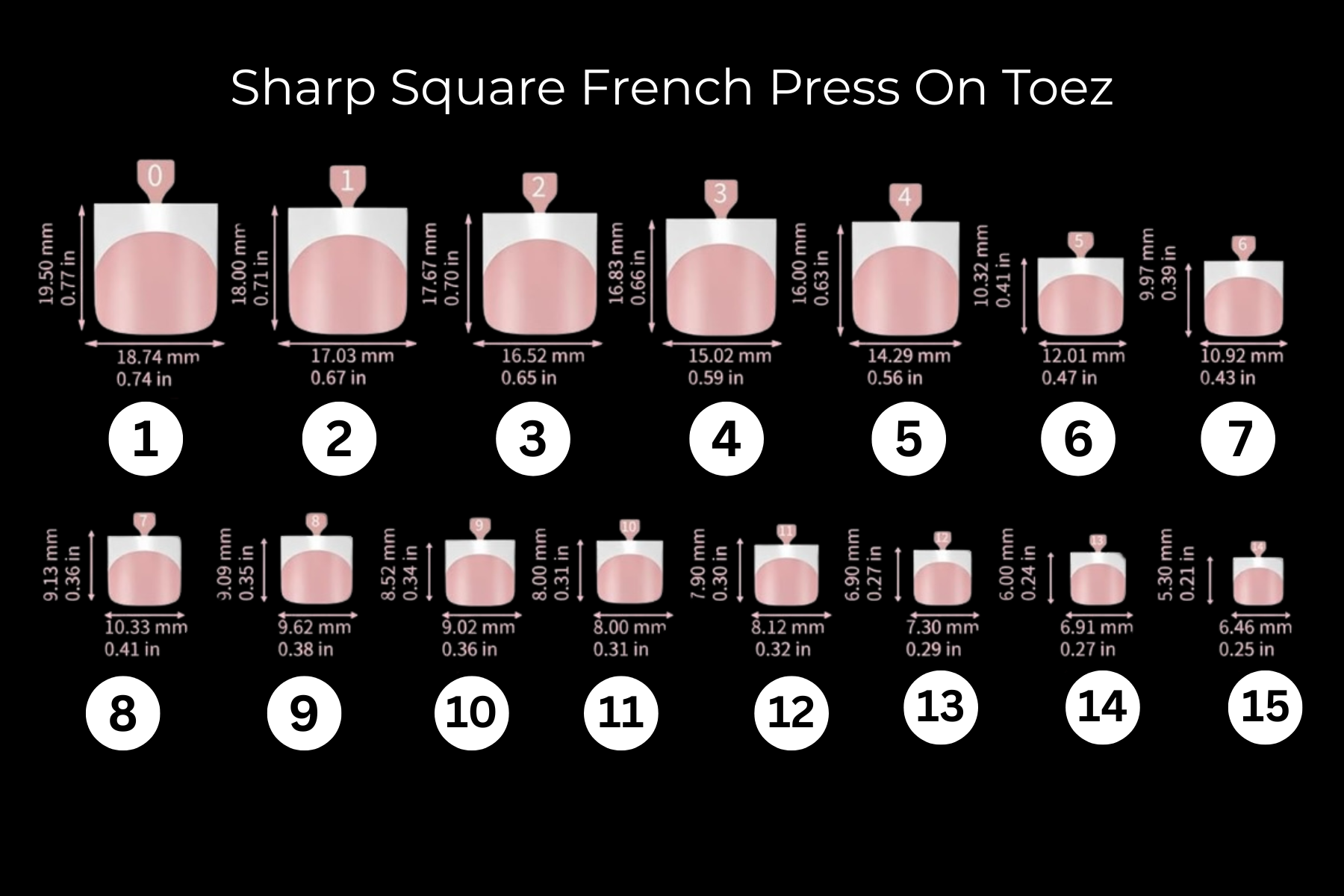 French Tip Toez