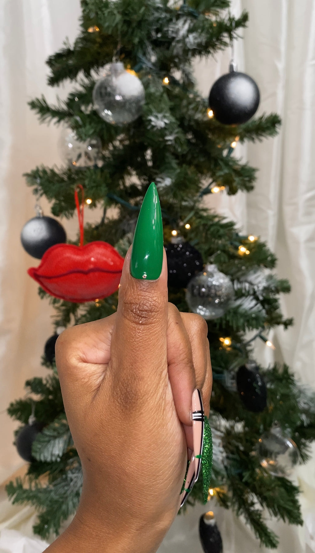 Plaid Sweater - Green