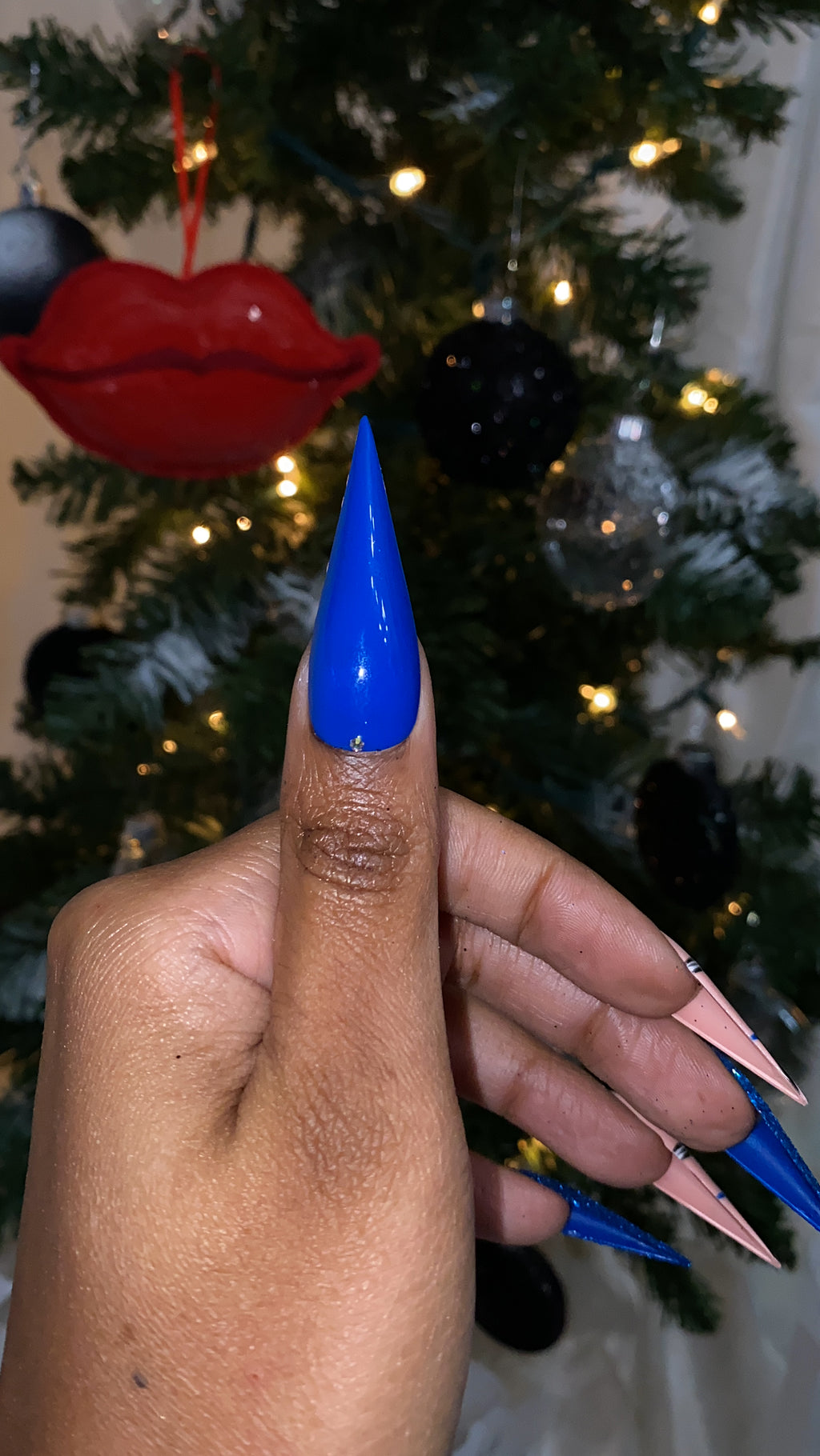 Plaid Sweater - Blue